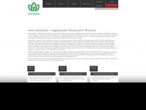 Namiot handlowy wynająć może firma Ekodynamic